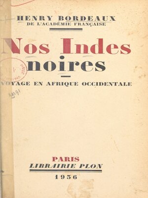 cover image of Nos Indes noires